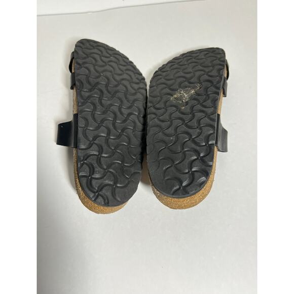 Birkenstock Black Birko Flor Mayari Toe Thong Adjust Sandal 38 Reg-Wide 7-7.5 - Picture 8 of 8